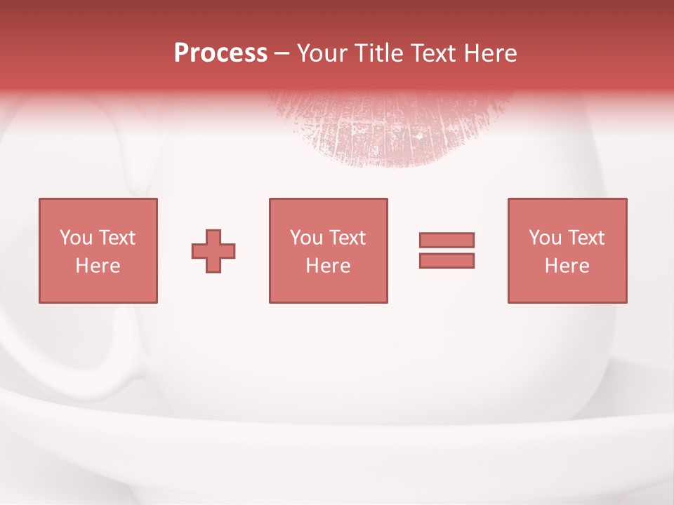 Woman Symbol Lips PowerPoint Template