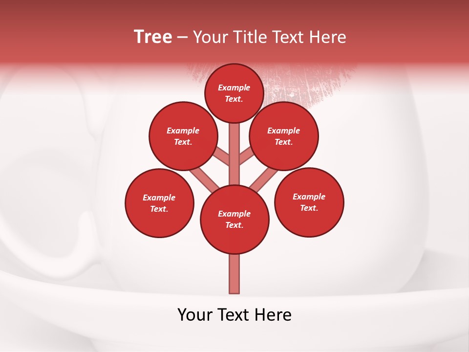 Woman Symbol Lips PowerPoint Template