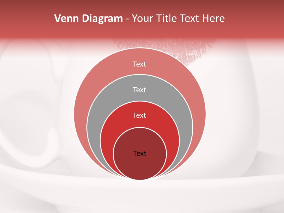 Woman Symbol Lips PowerPoint Template