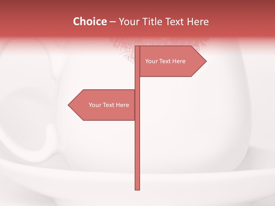 Woman Symbol Lips PowerPoint Template