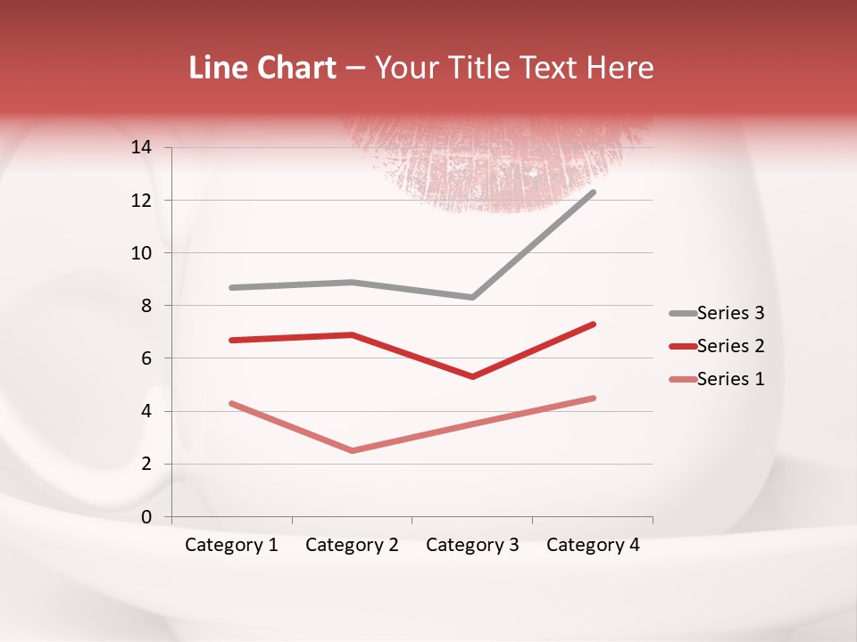 Woman Symbol Lips PowerPoint Template
