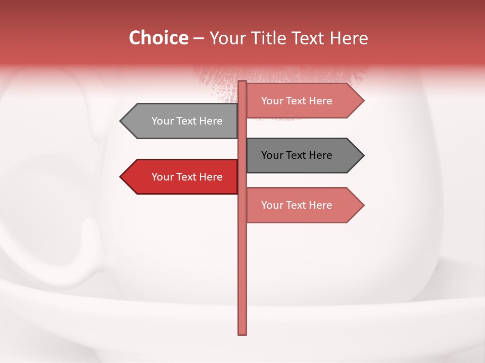 Woman Symbol Lips PowerPoint Template