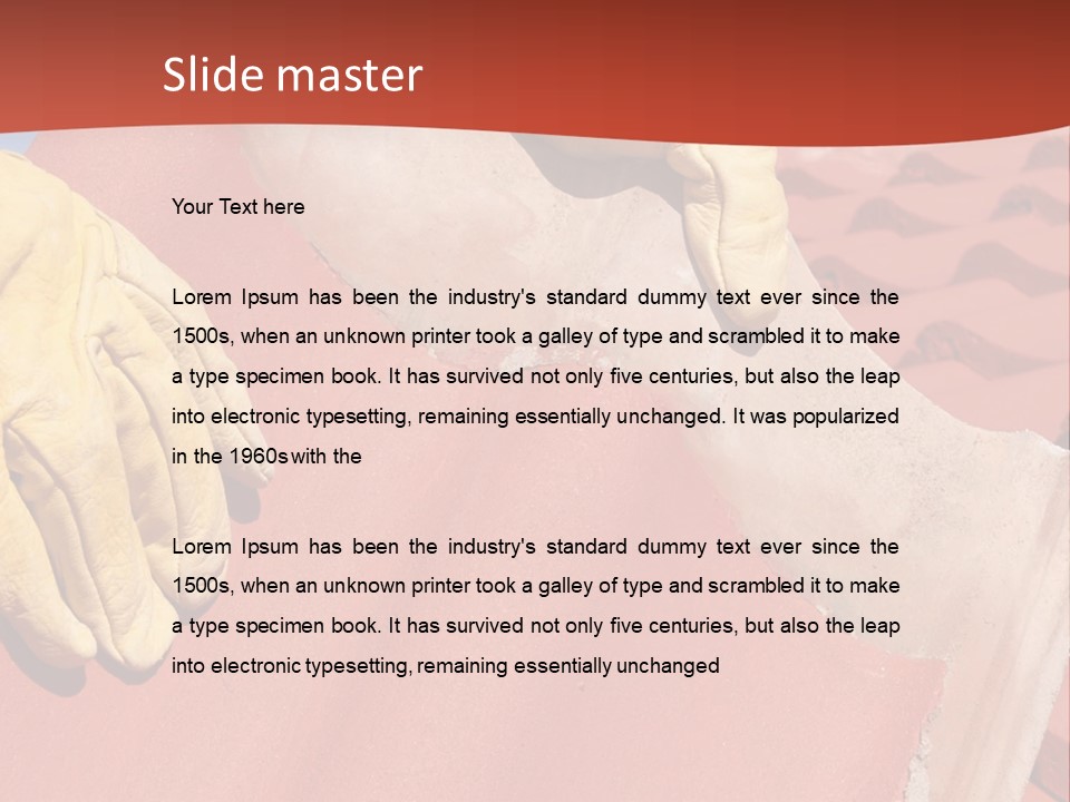 Craft Development Job PowerPoint Template