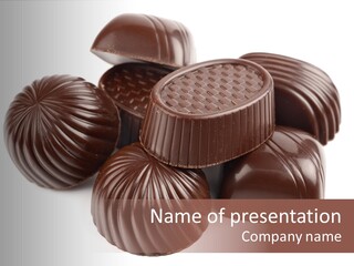 Confectionery Goods Junk PowerPoint Template