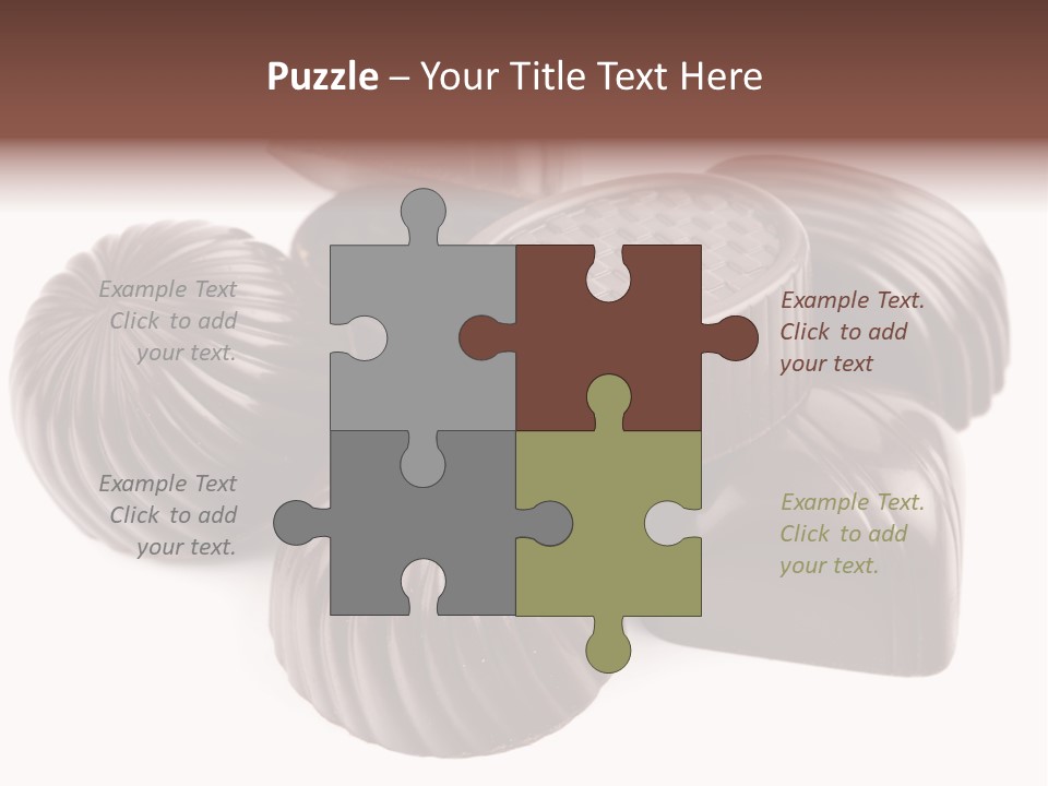 Confectionery Goods Junk PowerPoint Template