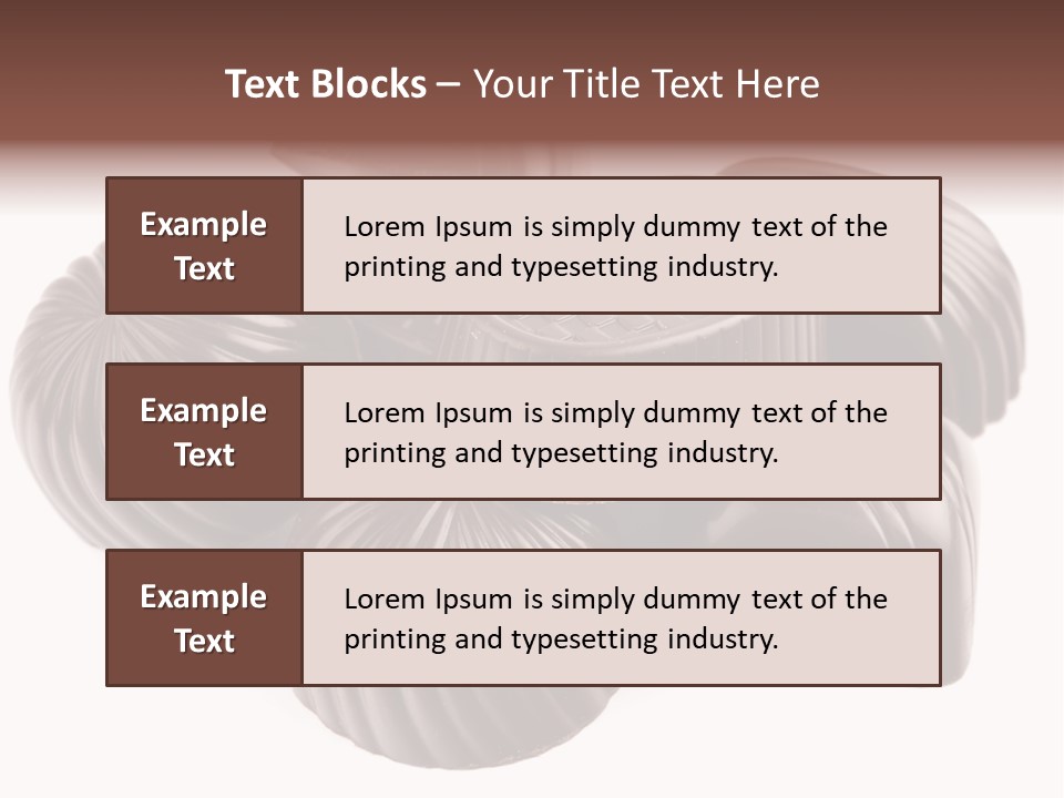 Confectionery Goods Junk PowerPoint Template