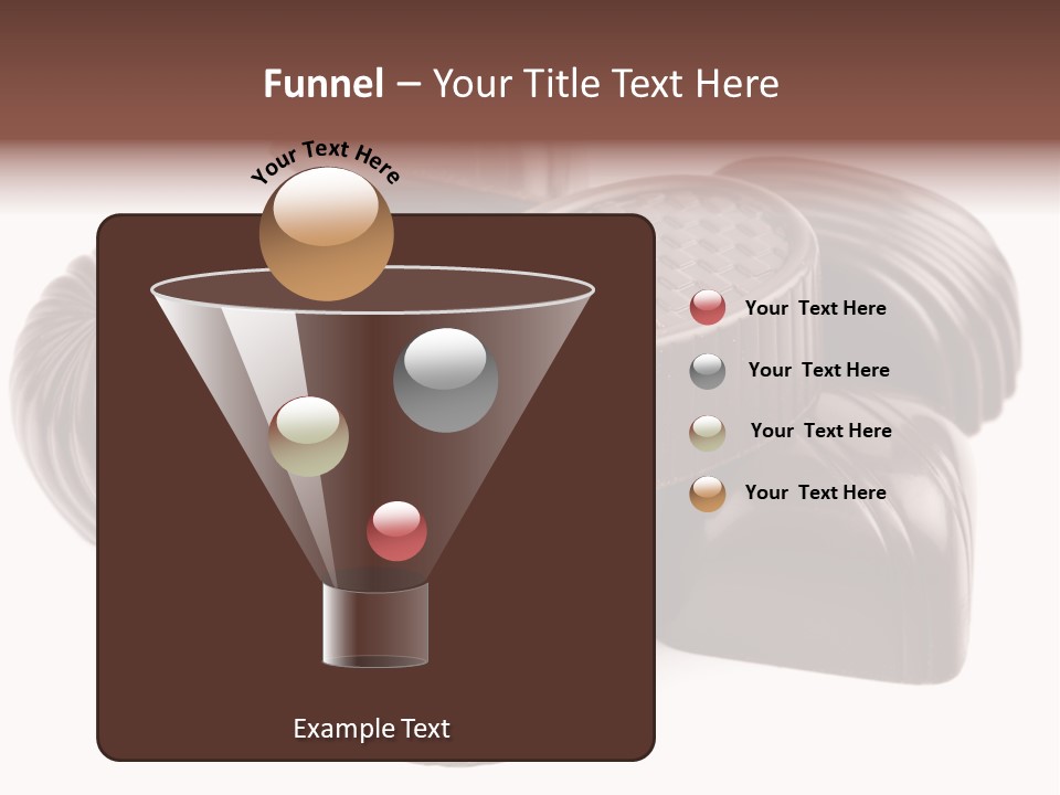 Confectionery Goods Junk PowerPoint Template