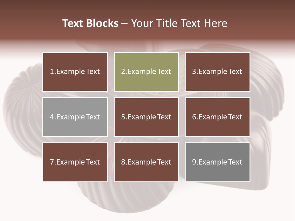 Confectionery Goods Junk PowerPoint Template