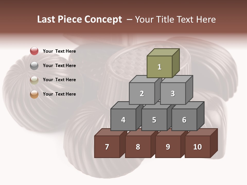 Confectionery Goods Junk PowerPoint Template