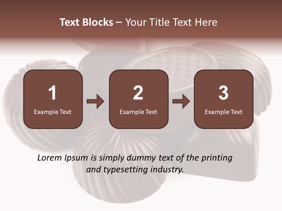 Confectionery Goods Junk PowerPoint Template