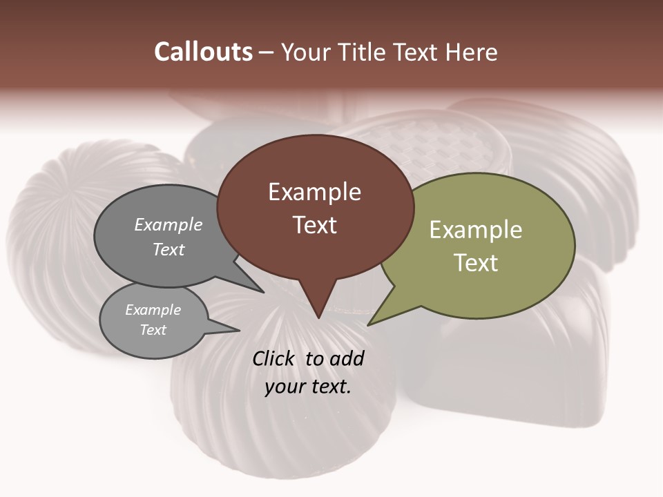 Confectionery Goods Junk PowerPoint Template