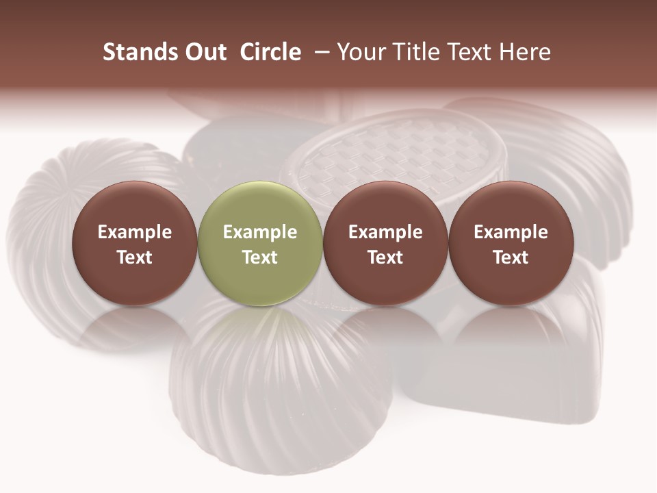 Confectionery Goods Junk PowerPoint Template