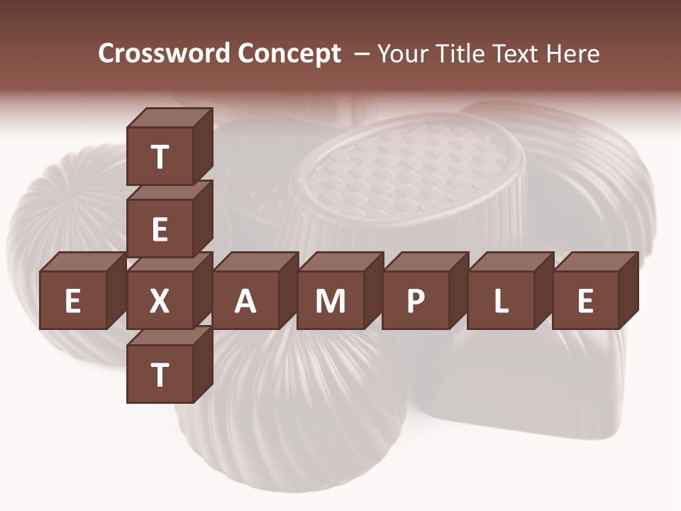 Confectionery Goods Junk PowerPoint Template
