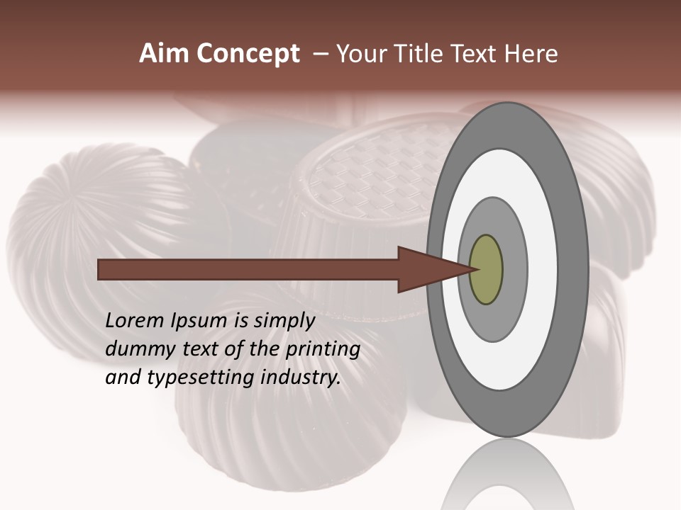 Confectionery Goods Junk PowerPoint Template