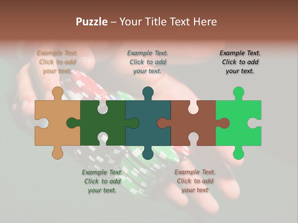 Profit Indoor Shot Gambling House PowerPoint Template