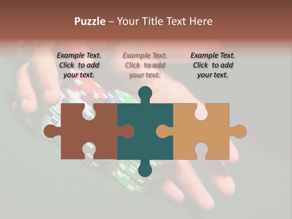 Profit Indoor Shot Gambling House PowerPoint Template