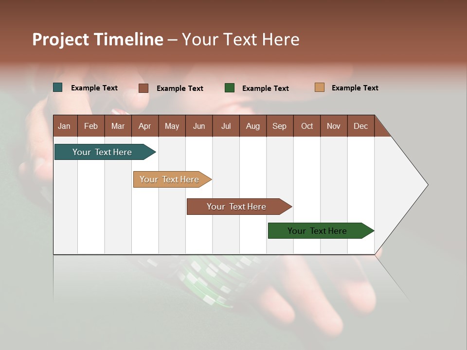 Profit Indoor Shot Gambling House PowerPoint Template