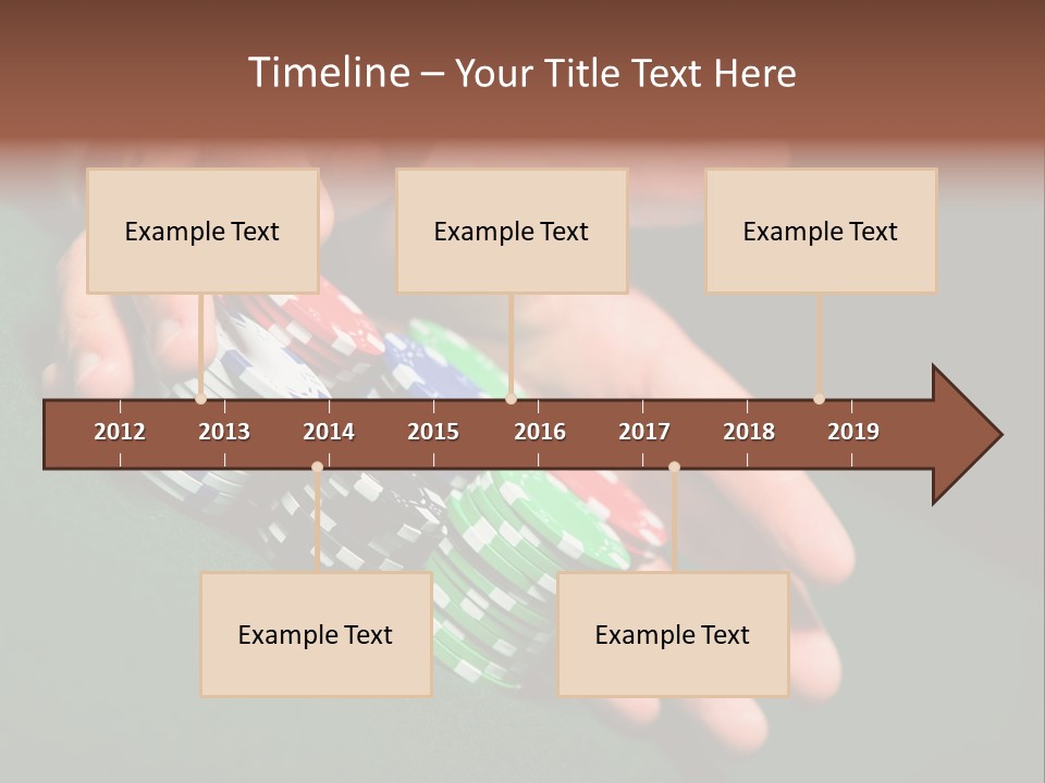 Profit Indoor Shot Gambling House PowerPoint Template