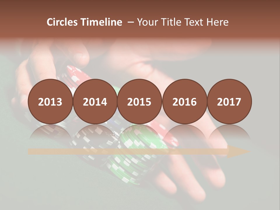 Profit Indoor Shot Gambling House PowerPoint Template