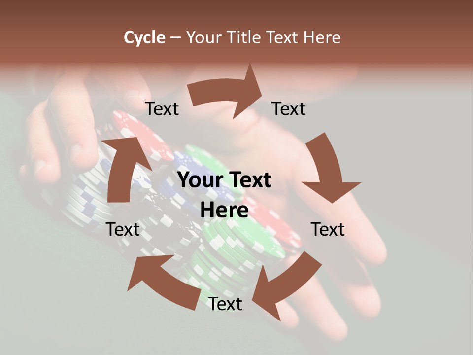 Profit Indoor Shot Gambling House PowerPoint Template