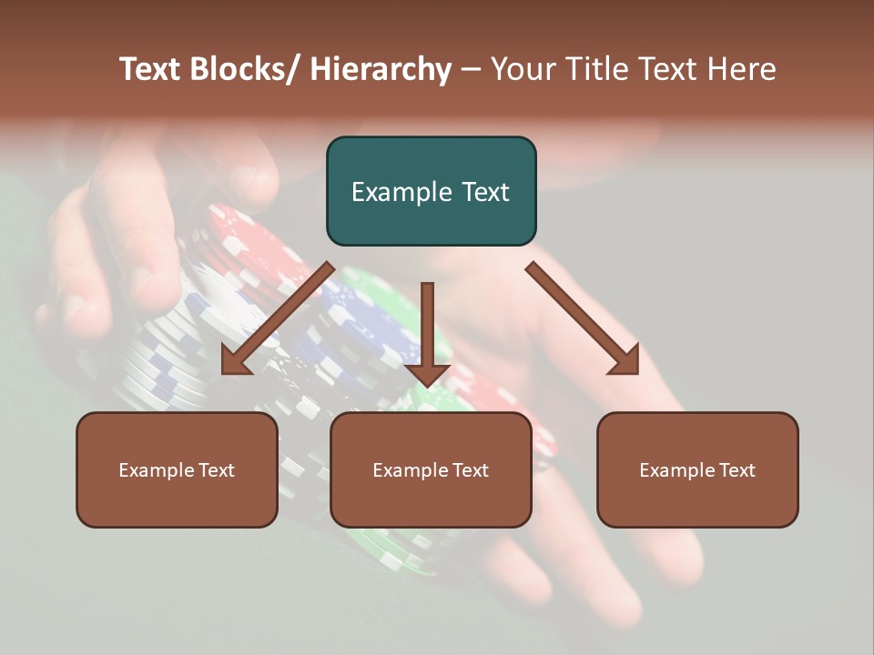 Profit Indoor Shot Gambling House PowerPoint Template