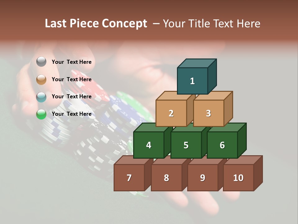 Profit Indoor Shot Gambling House PowerPoint Template