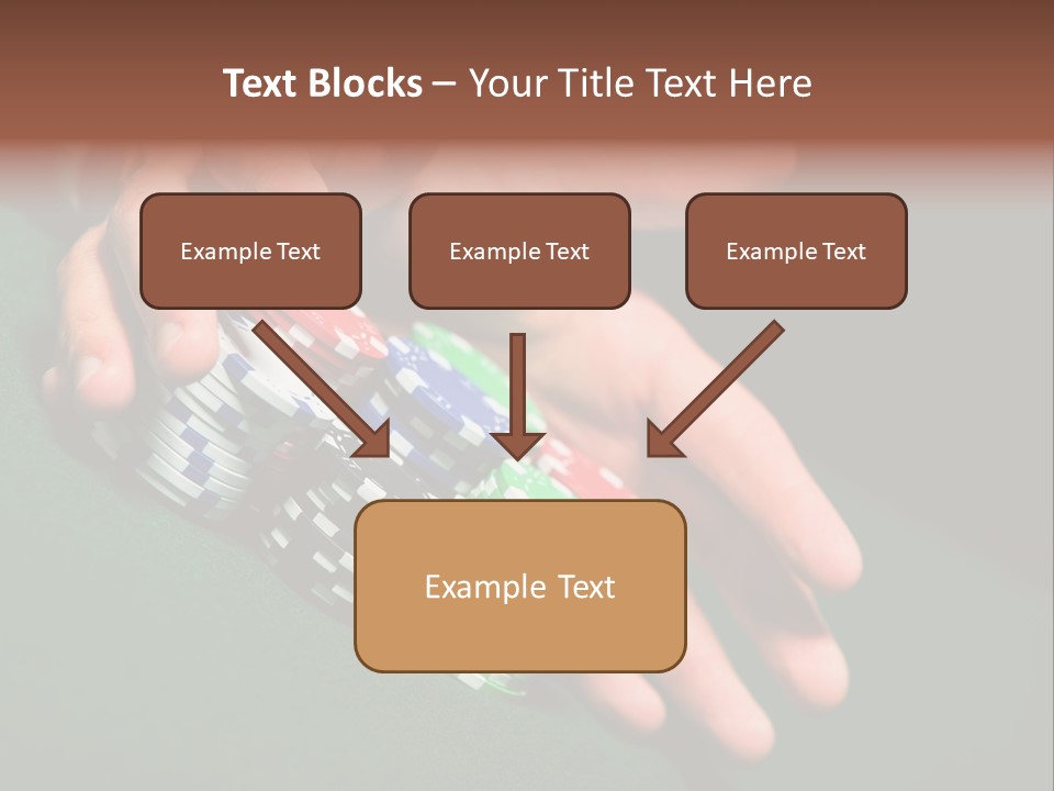 Profit Indoor Shot Gambling House PowerPoint Template