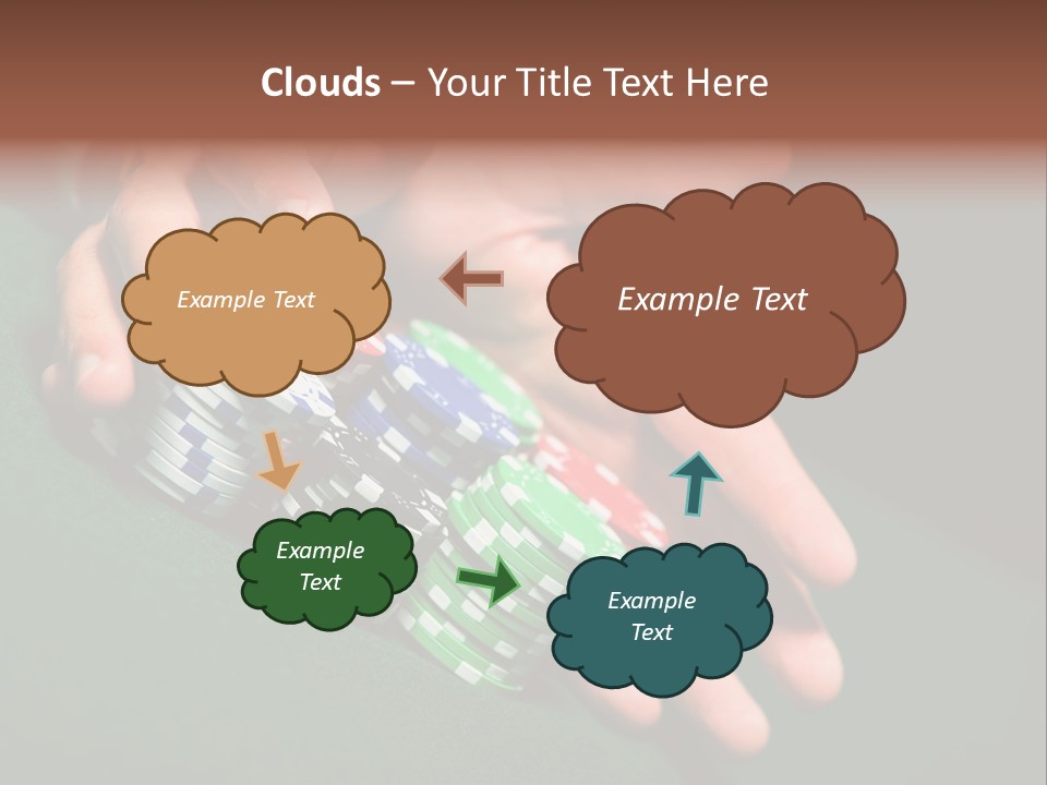 Profit Indoor Shot Gambling House PowerPoint Template