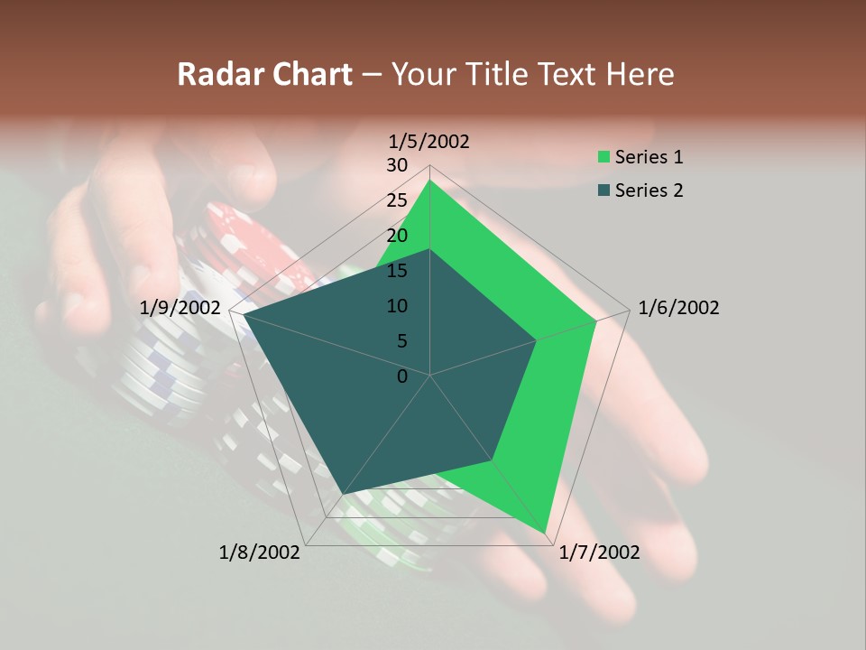 Profit Indoor Shot Gambling House PowerPoint Template