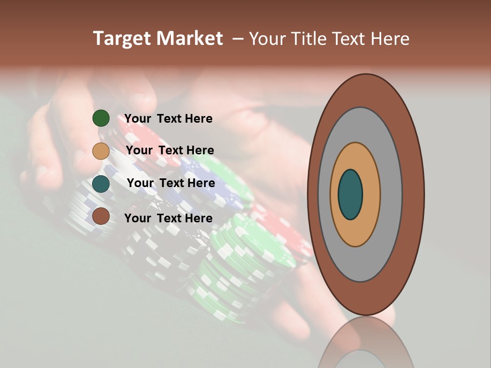 Profit Indoor Shot Gambling House PowerPoint Template