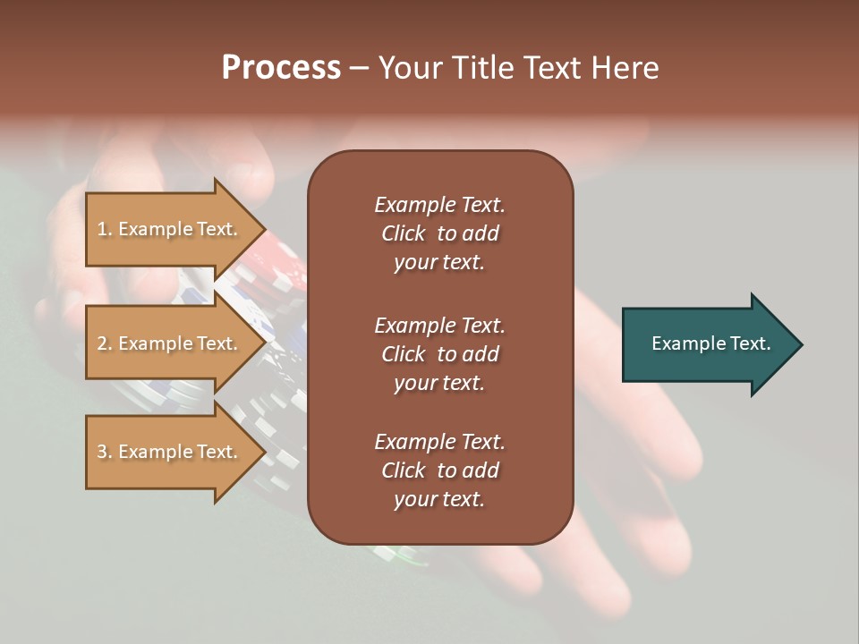 Profit Indoor Shot Gambling House PowerPoint Template