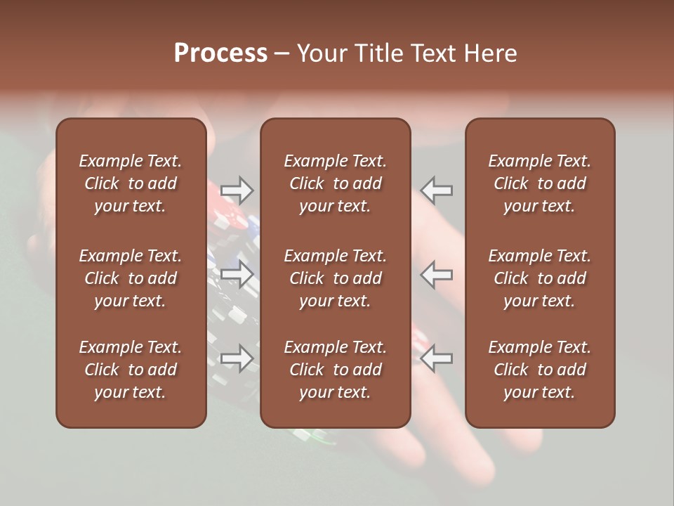 Profit Indoor Shot Gambling House PowerPoint Template