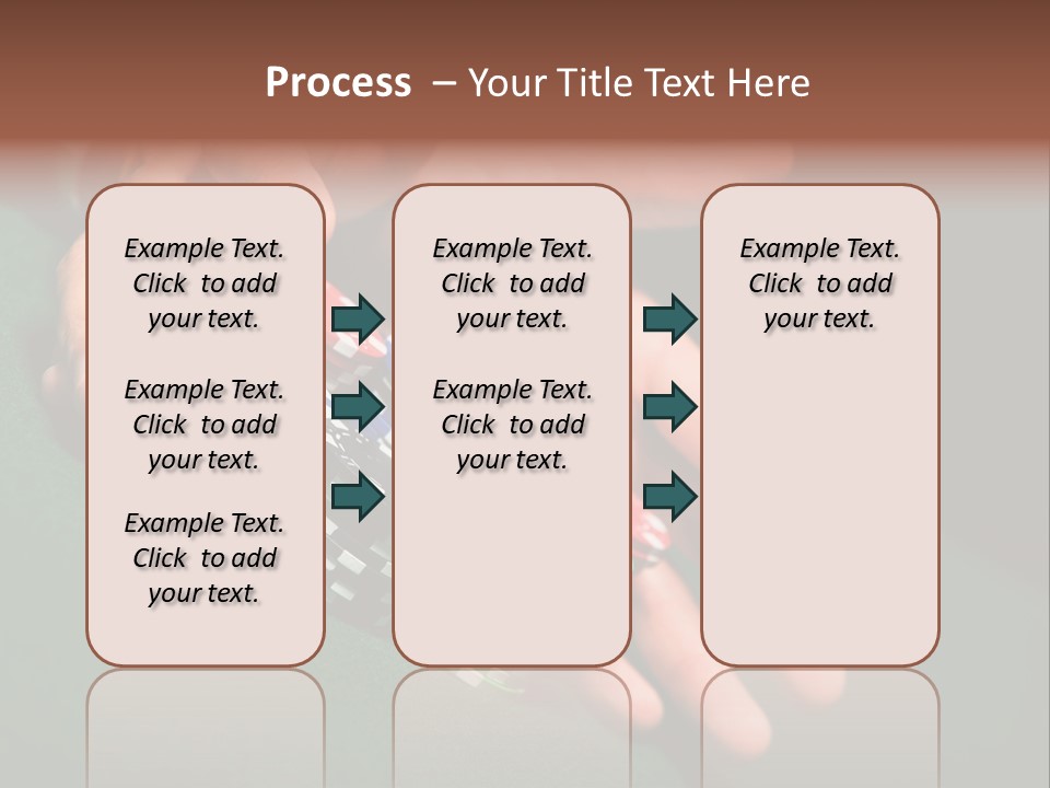 Profit Indoor Shot Gambling House PowerPoint Template