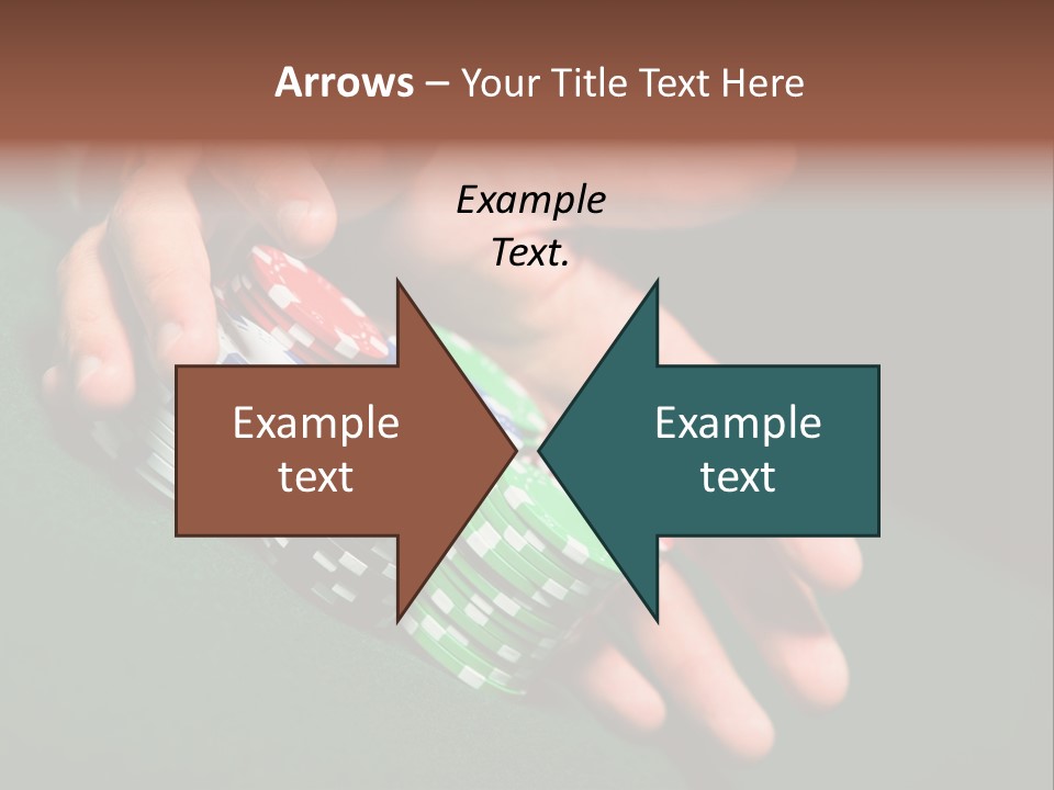 Profit Indoor Shot Gambling House PowerPoint Template