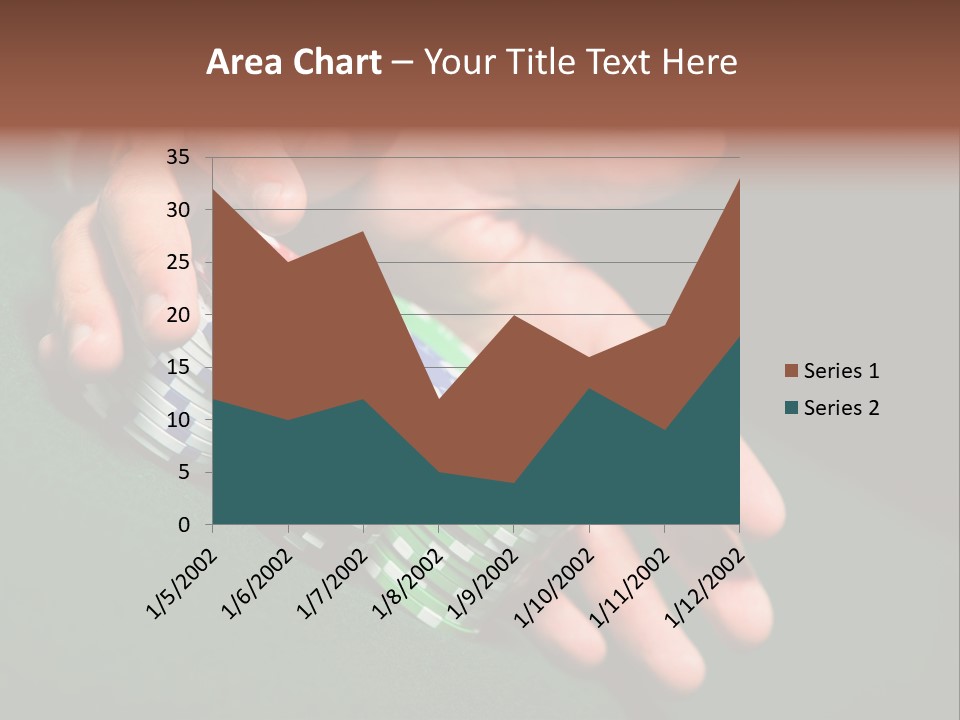 Profit Indoor Shot Gambling House PowerPoint Template