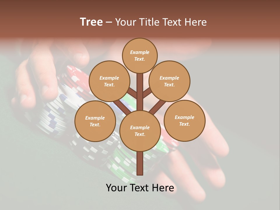 Profit Indoor Shot Gambling House PowerPoint Template