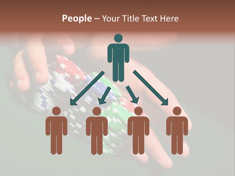 Profit Indoor Shot Gambling House PowerPoint Template