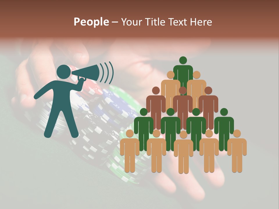 Profit Indoor Shot Gambling House PowerPoint Template