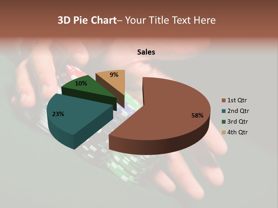 Profit Indoor Shot Gambling House PowerPoint Template