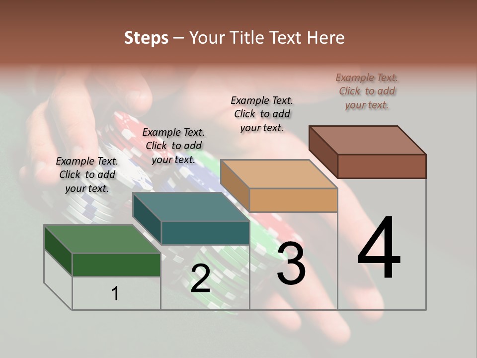 Profit Indoor Shot Gambling House PowerPoint Template