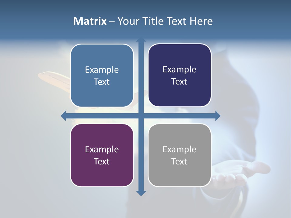 Man Perspective Caucasian PowerPoint Template