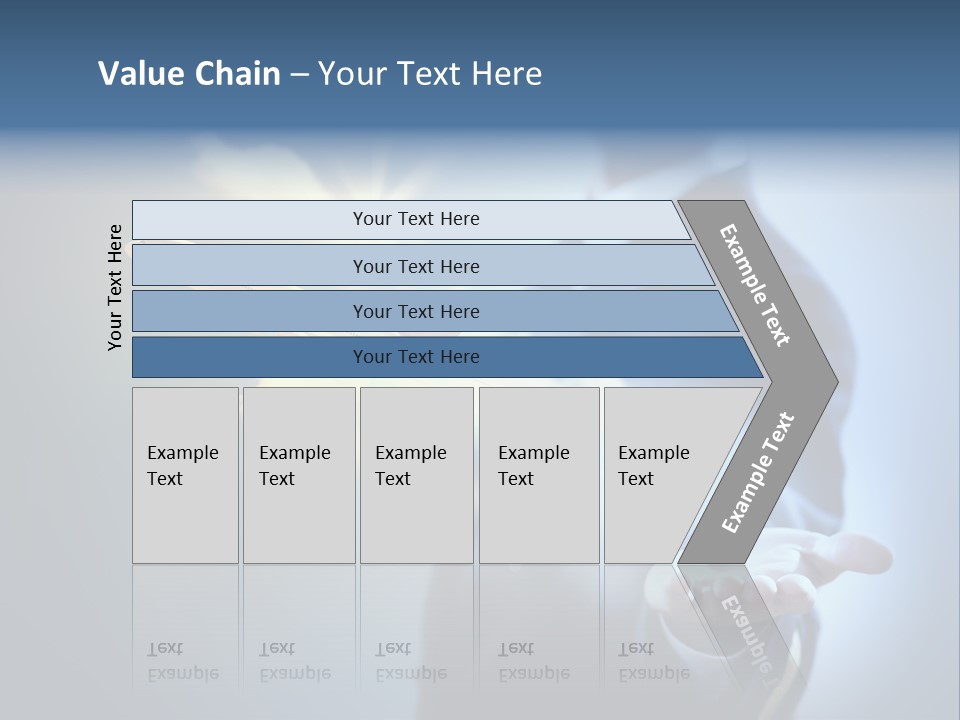 Man Perspective Caucasian PowerPoint Template