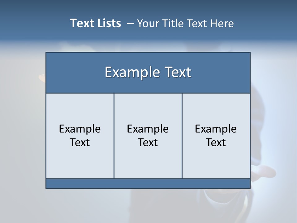 Man Perspective Caucasian PowerPoint Template