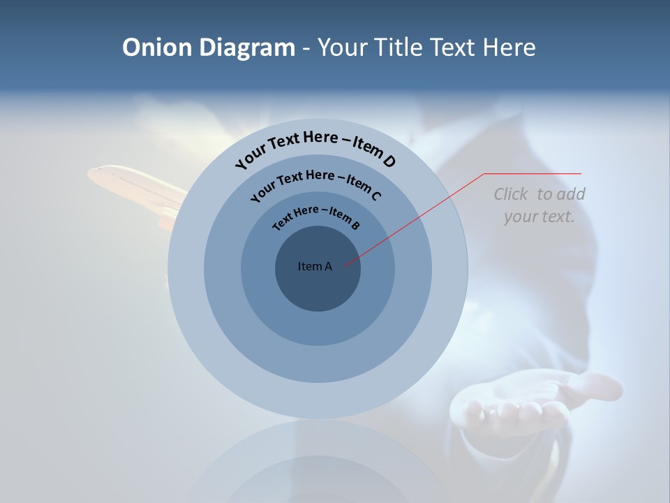 Man Perspective Caucasian PowerPoint Template