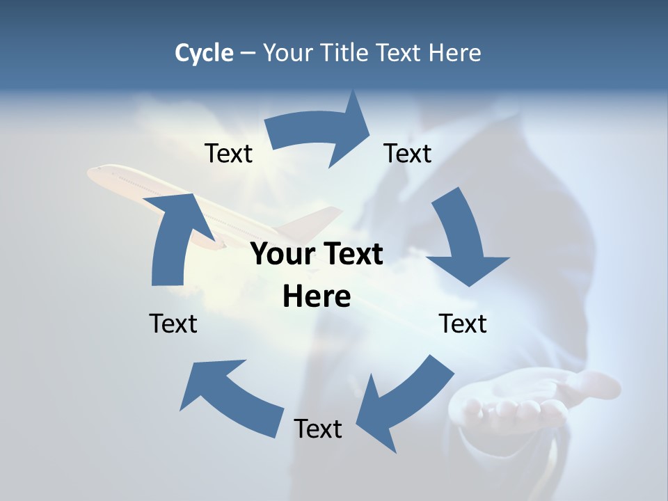 Man Perspective Caucasian PowerPoint Template