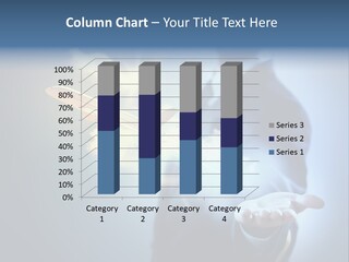 Man Perspective Caucasian PowerPoint Template