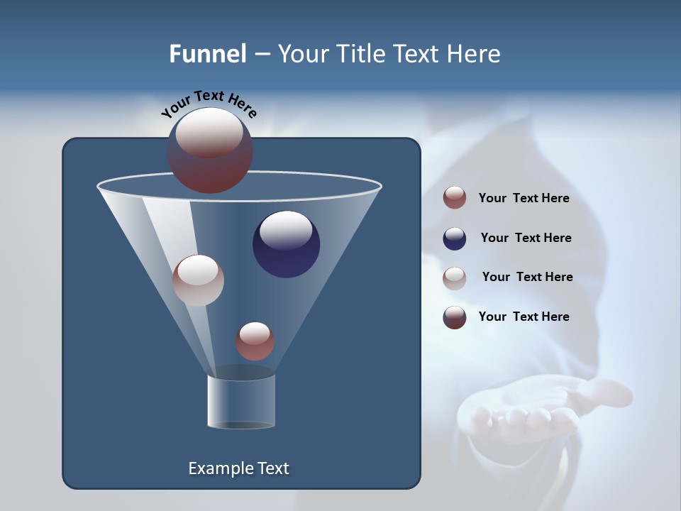 Man Perspective Caucasian PowerPoint Template