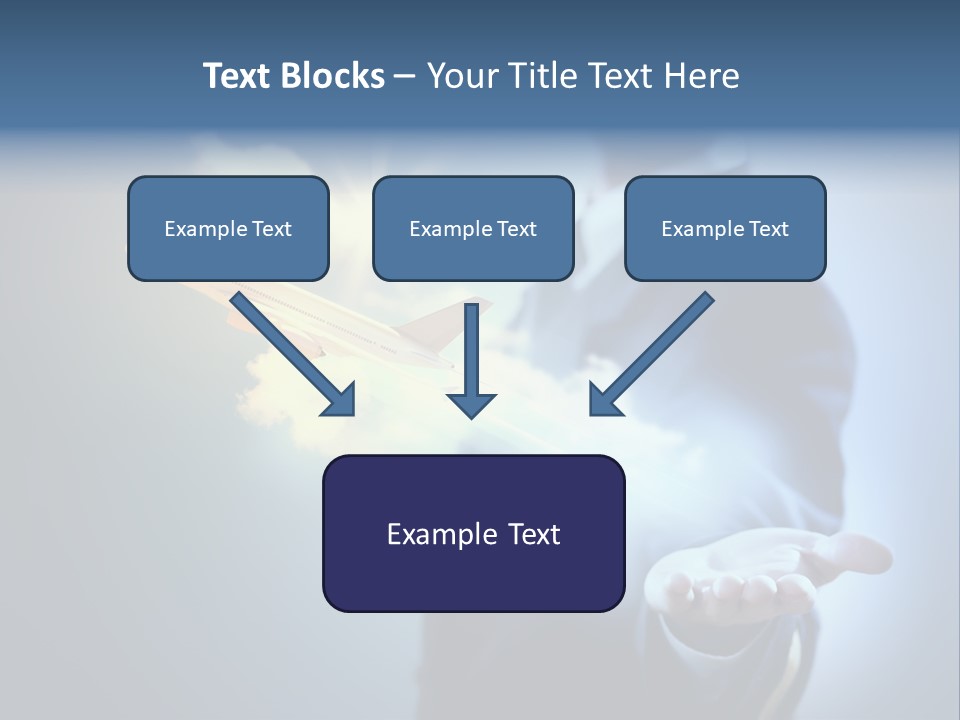 Man Perspective Caucasian PowerPoint Template