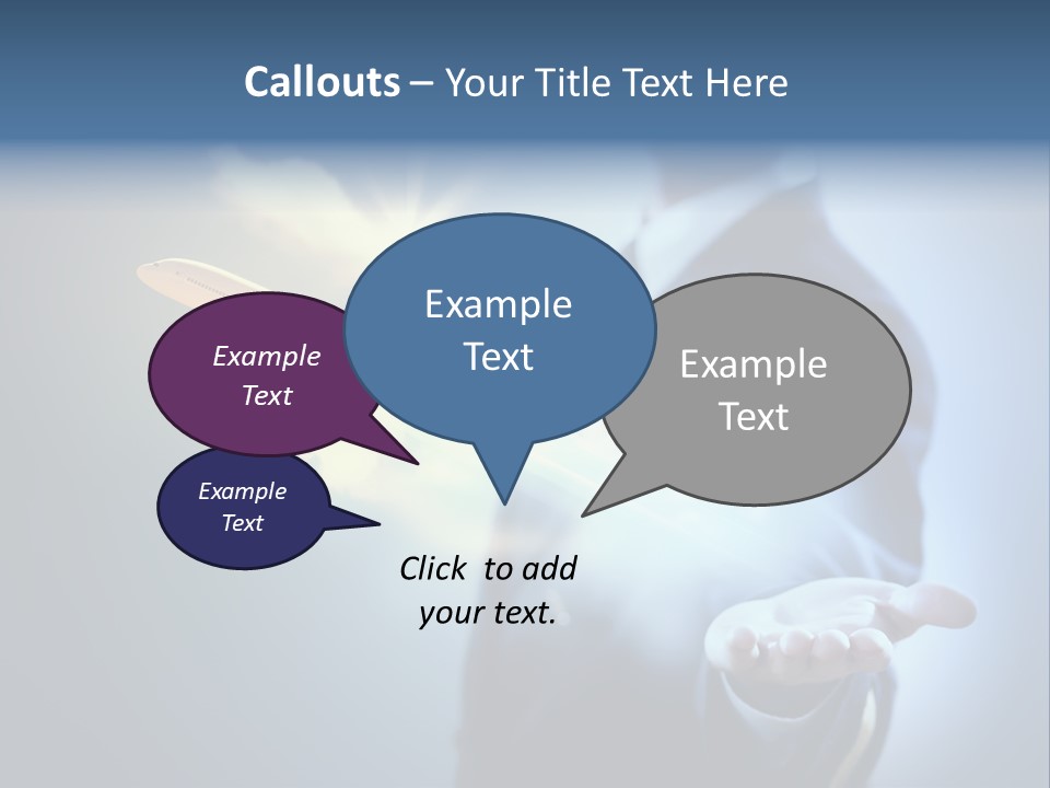 Man Perspective Caucasian PowerPoint Template