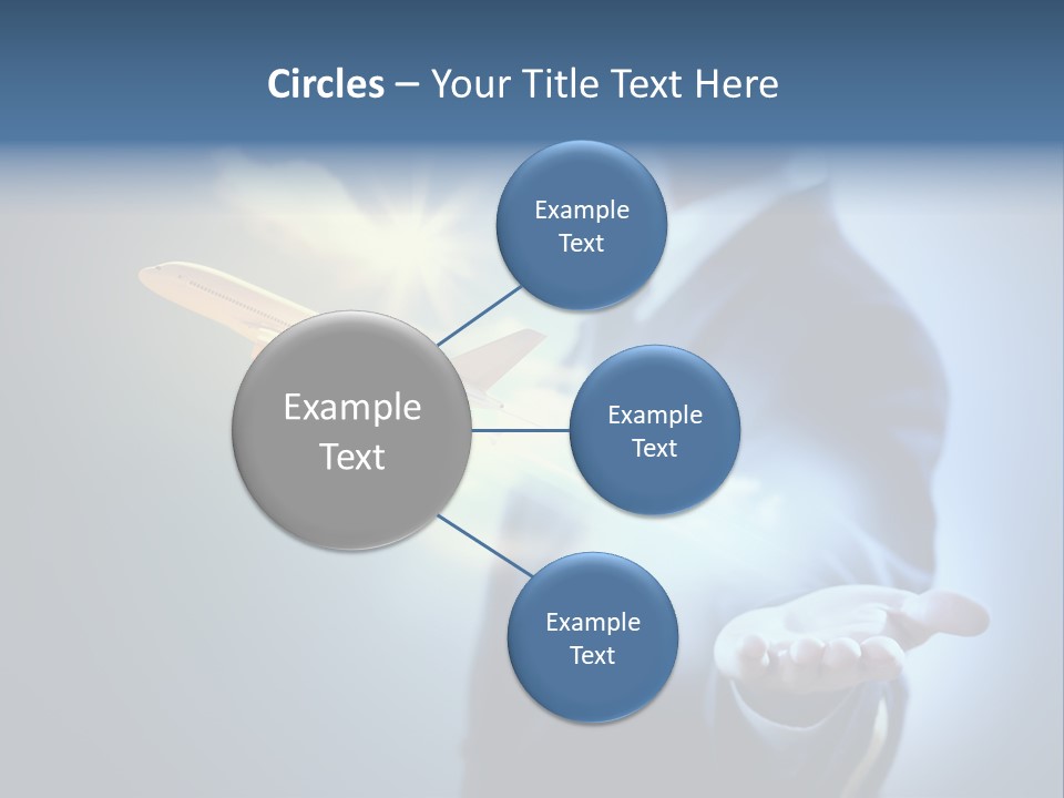 Man Perspective Caucasian PowerPoint Template